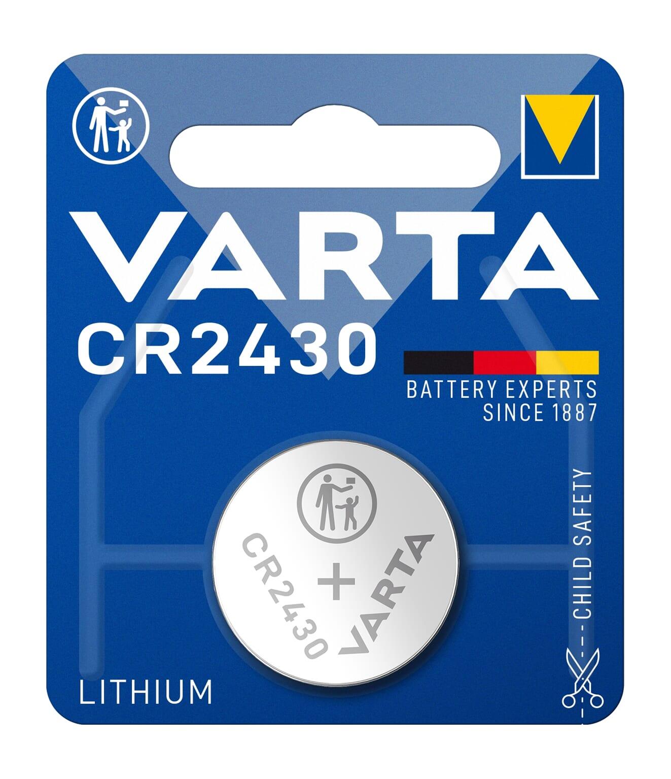 Bateria Varta CR2430 3V 280 mAh, 1 szt.