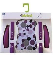 Qibbel Luxury Styling Set na siodełko – fioletowe kropki