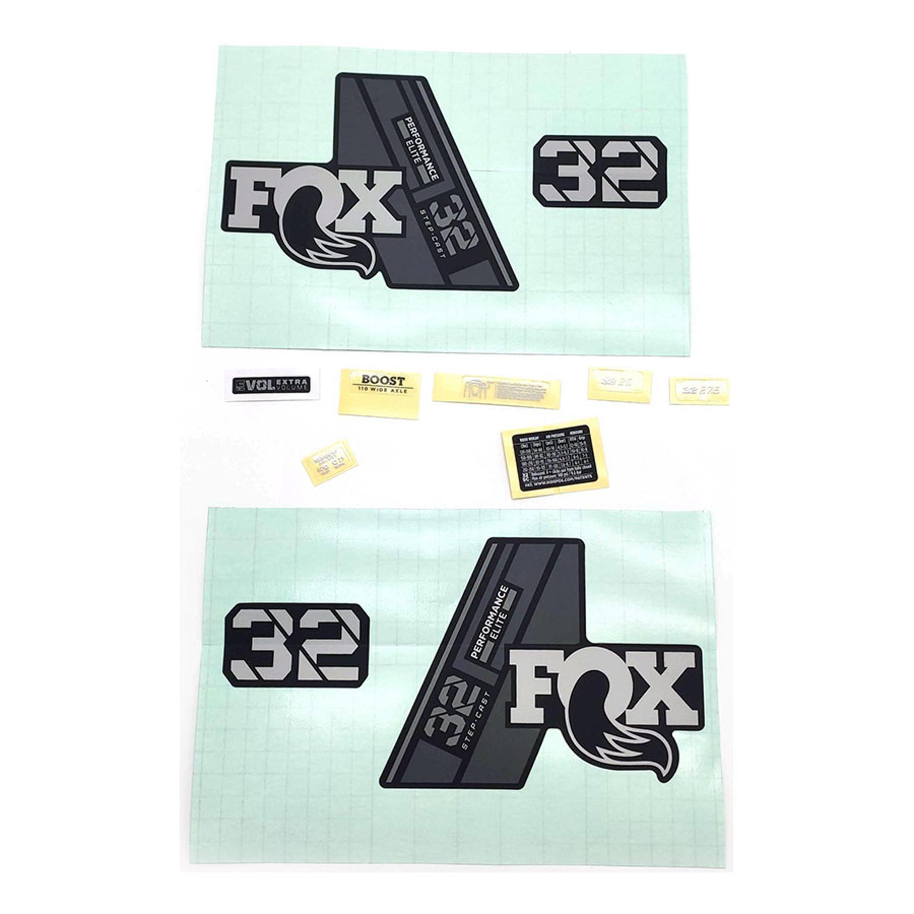 Zestaw naklejek Fox Racing 2021 32 SC P-S