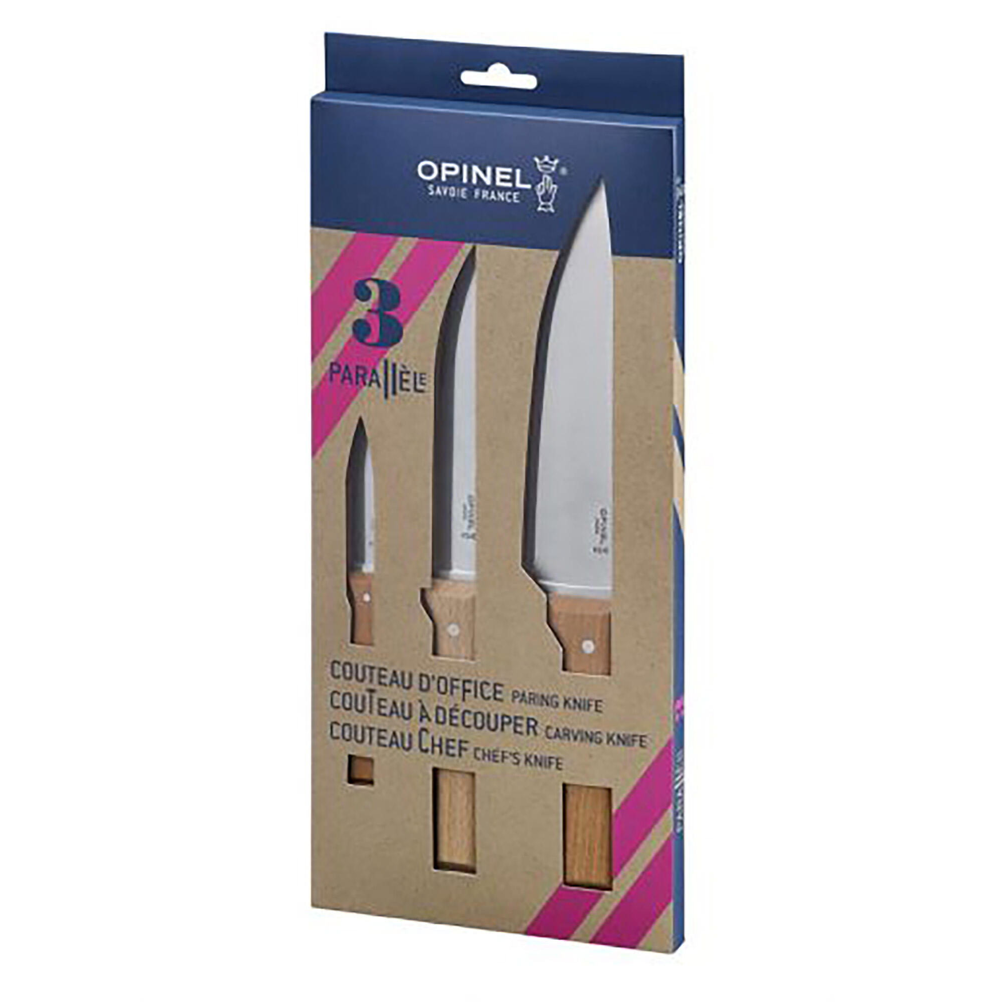 Zestaw noży Opinel Parallele Trio 001838