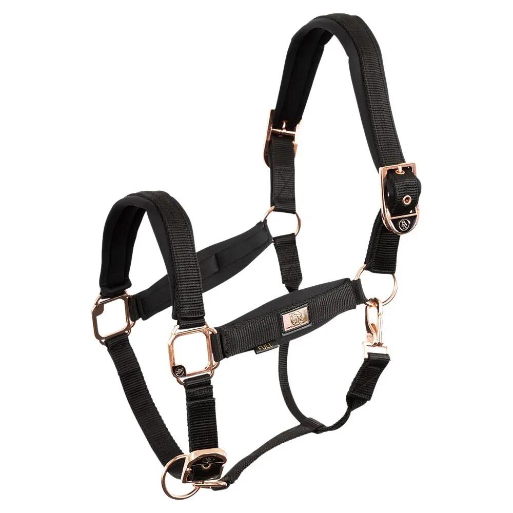Kantar dla koni BR Equitation Rose Gold