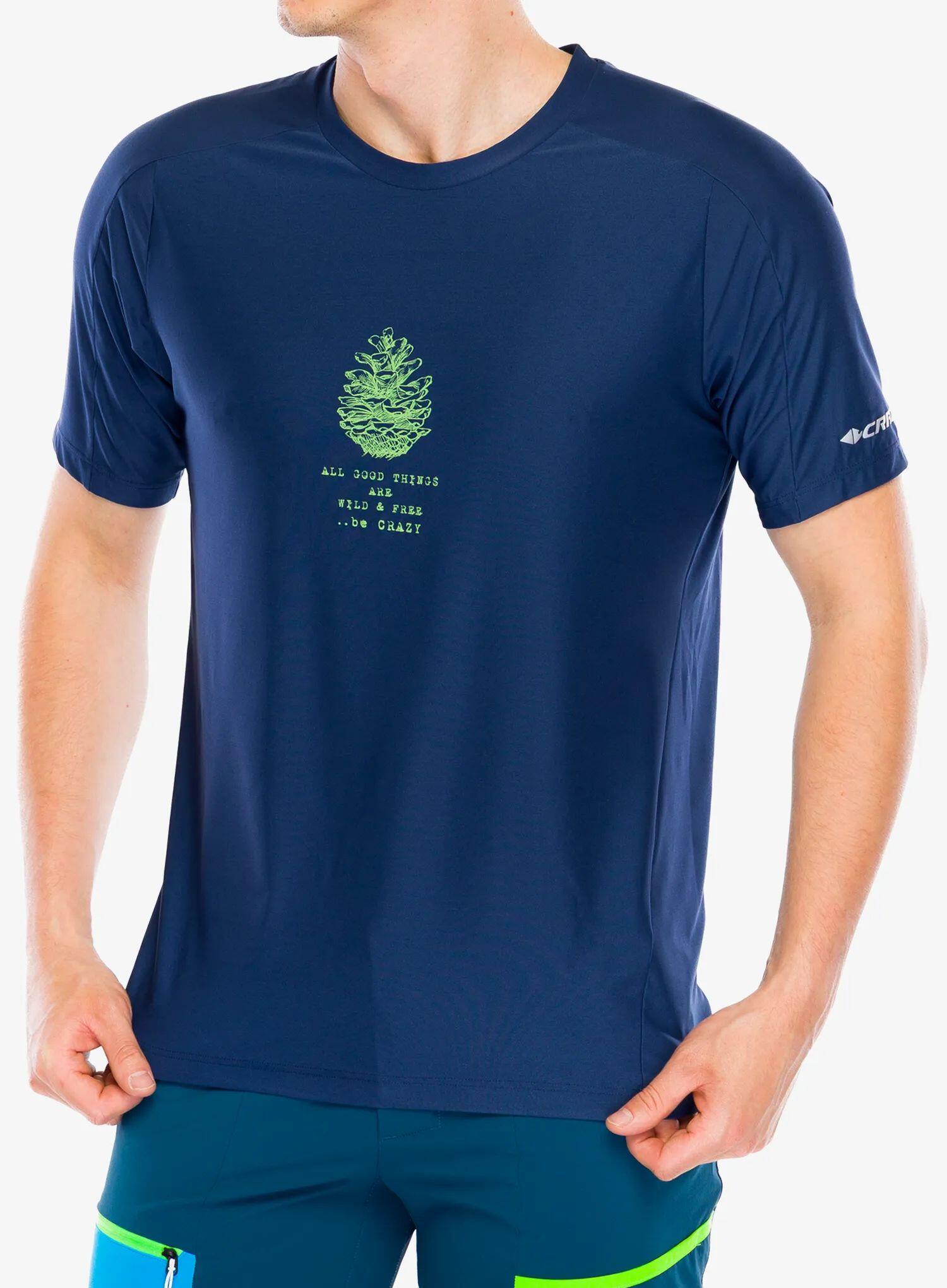 Koszulka szybkoschnąca męska Crazy Shirt Logo