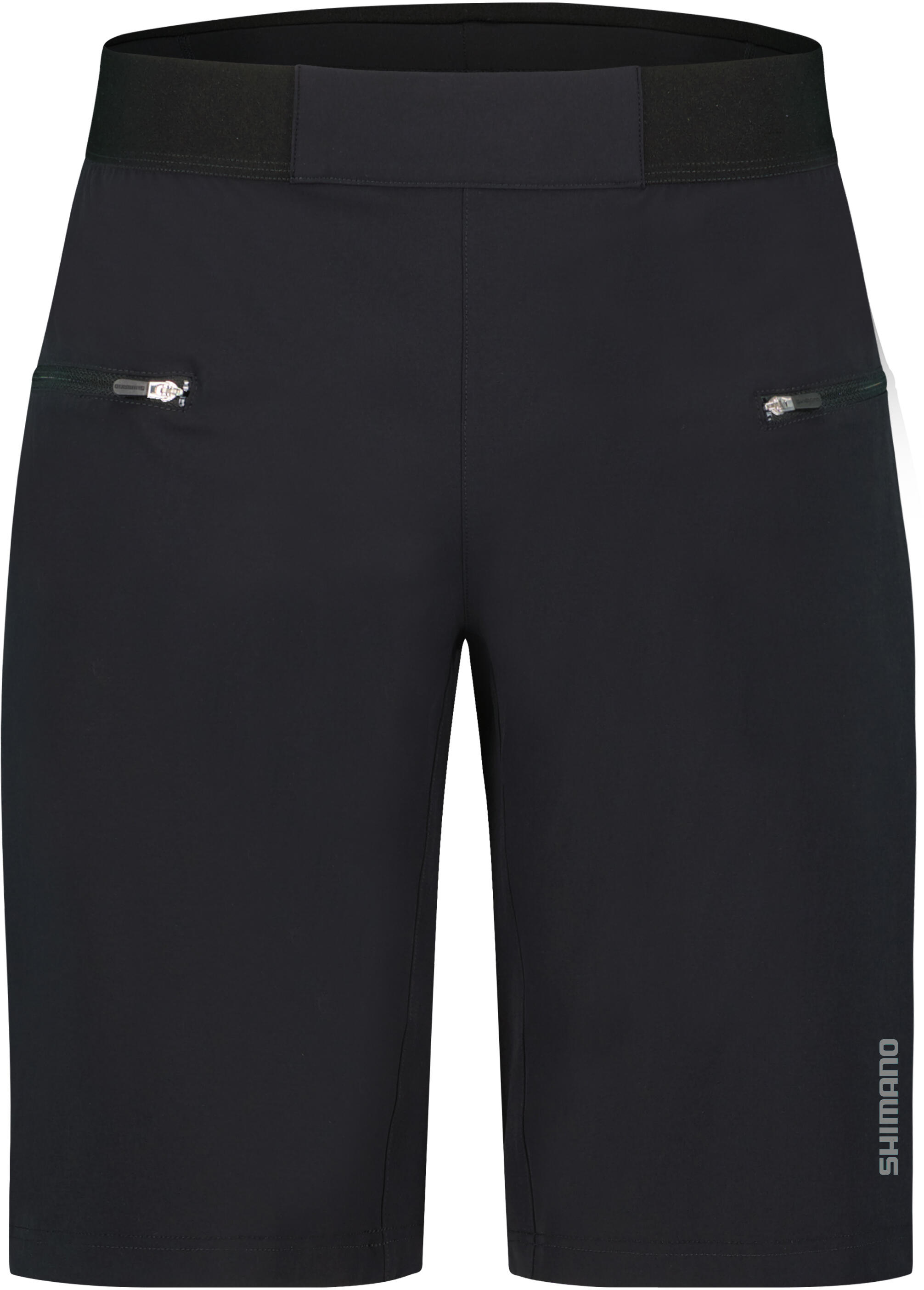 Damskie spodenki rowerowe/piesze INIZIO TRAIL, czarne