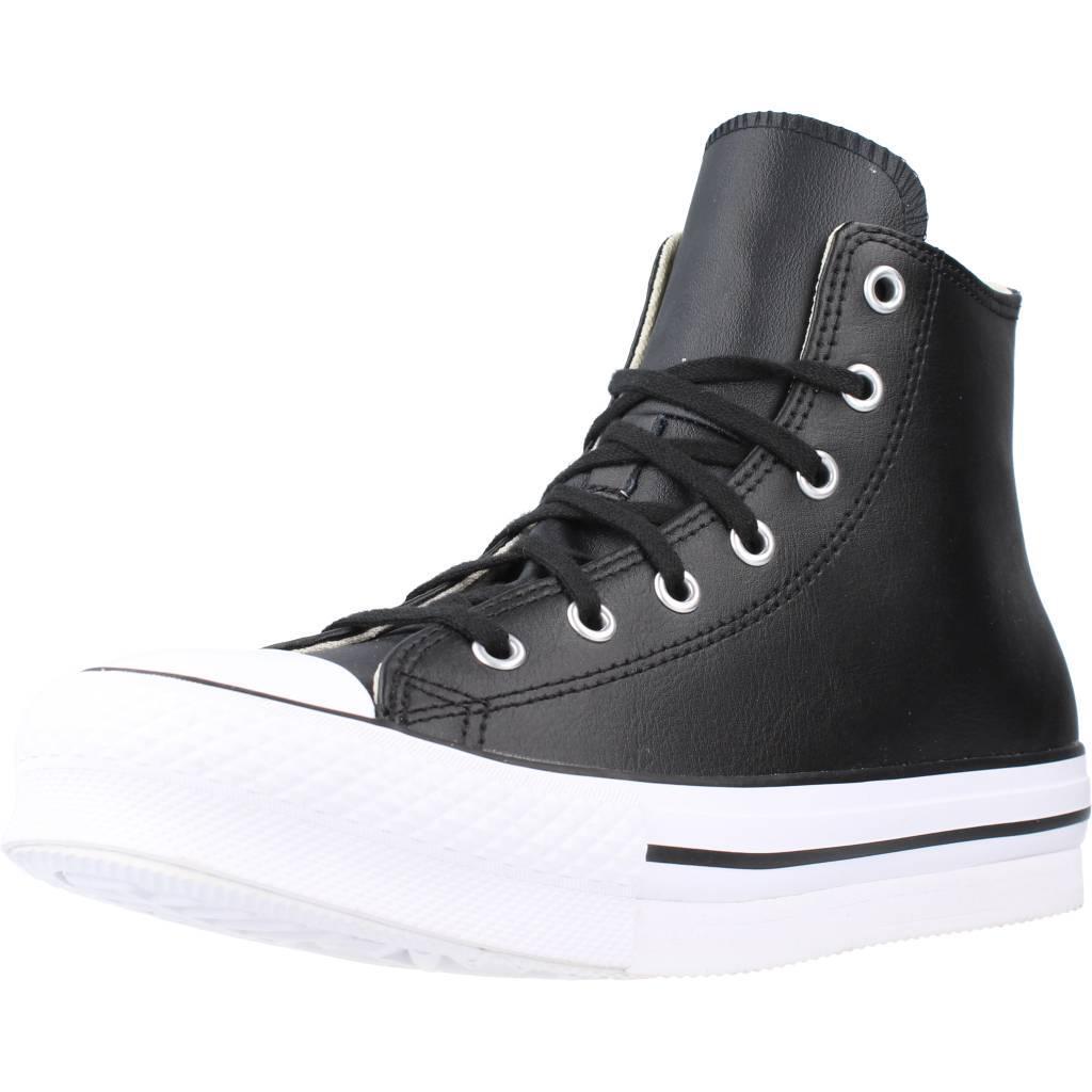 Buty CONVERSE CTAS EVA LIFT HI LEATHER Czarny