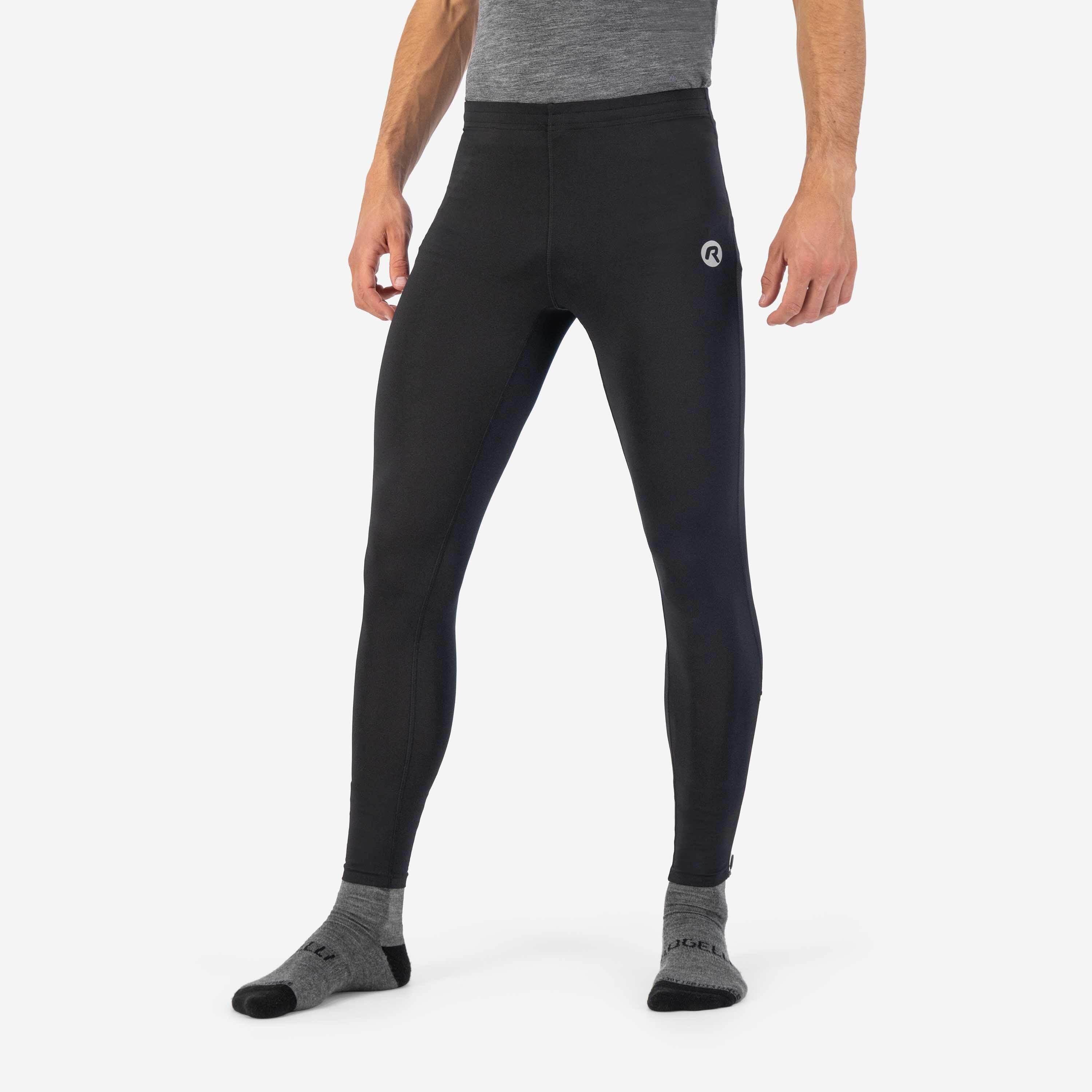 Cienkie legginsy do biegania męskie Rogelli BOONE