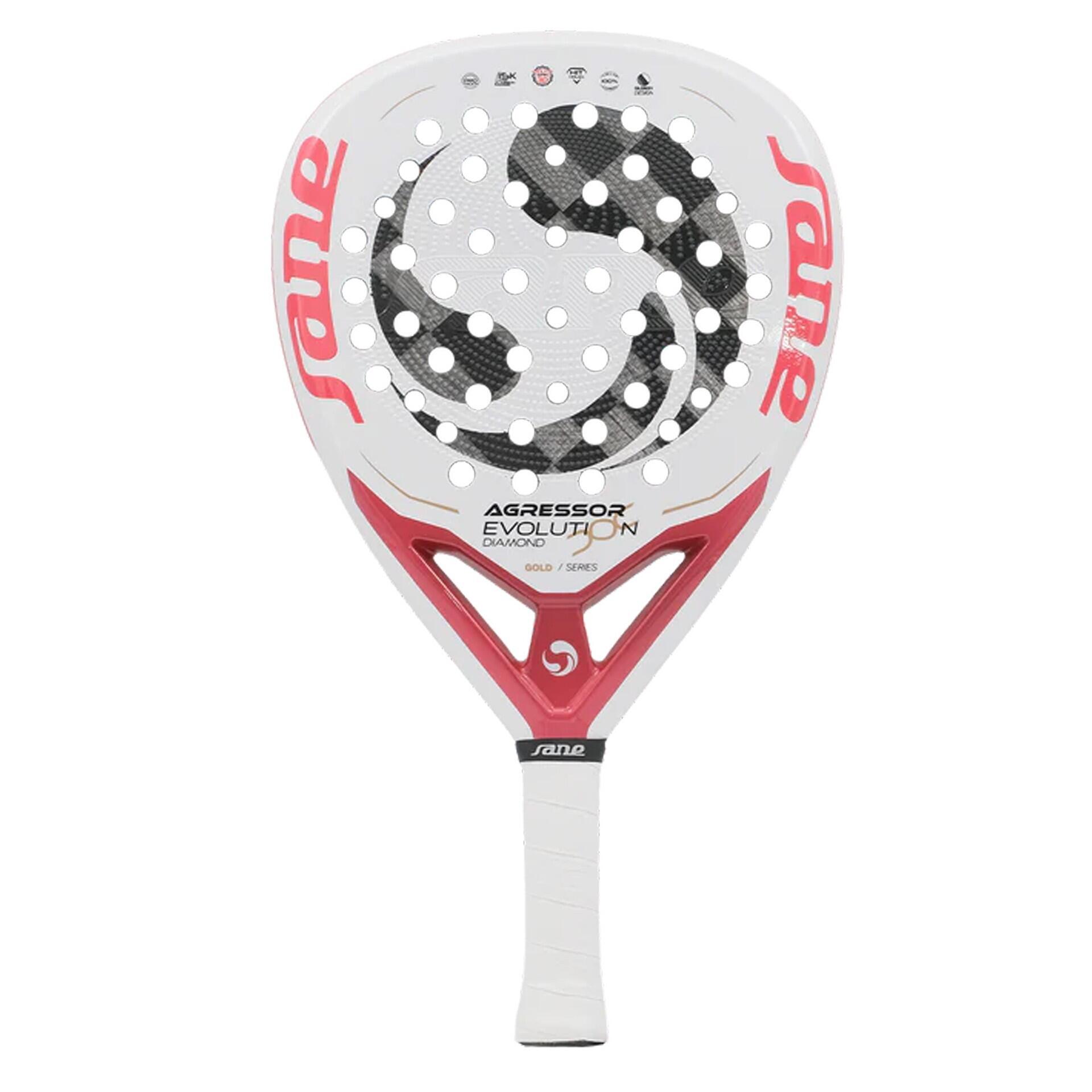Rakieta Padel Sane Agressor Evolution Diamond Gold