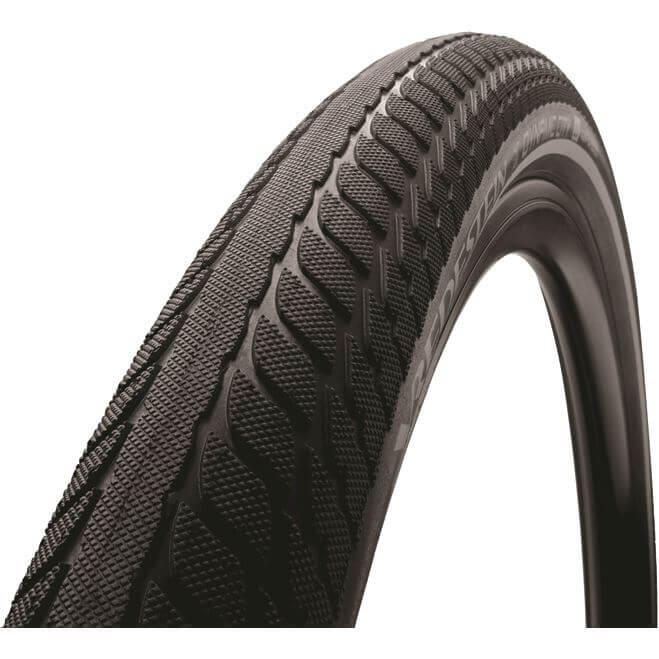 Opona Dynamic City 28 X 1,75 Czarna Odblaskowa