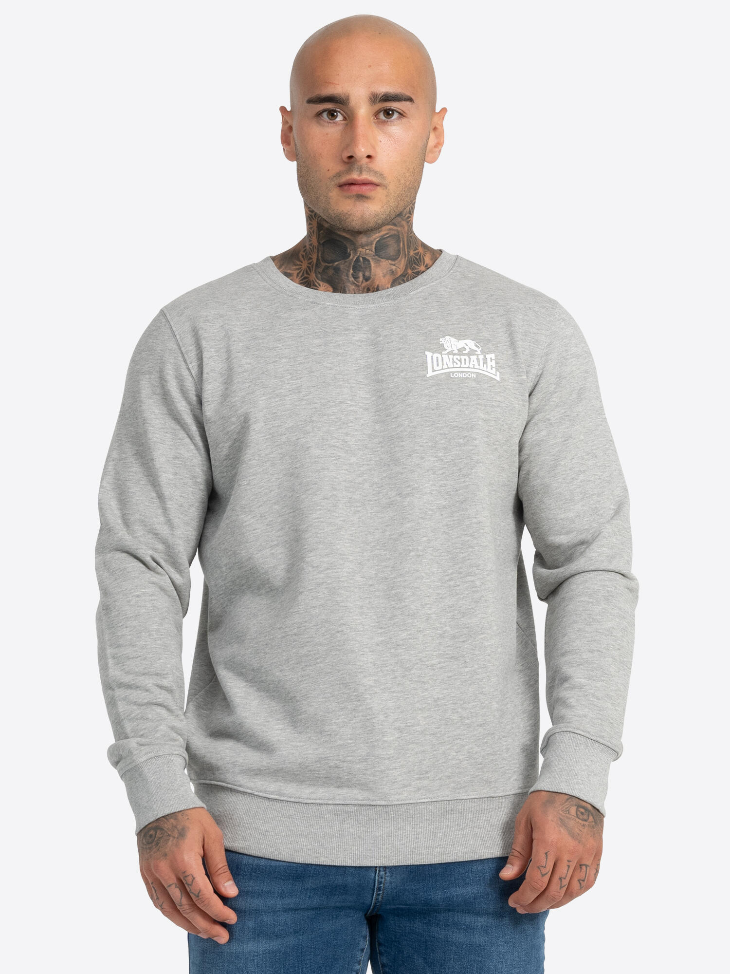 Bluza z okrągłym dekoltem Lonsdale Longridge
