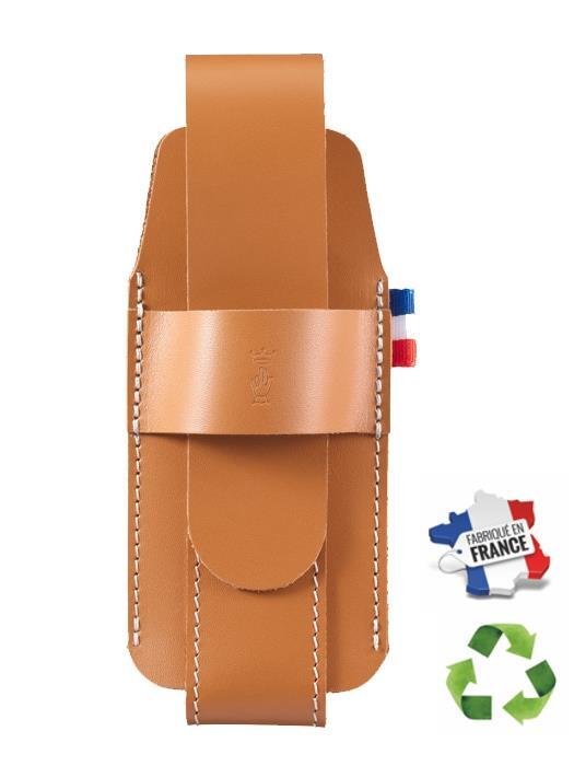 Etui skórzane na nóż składany Cuir France