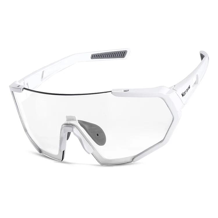 Okulary sportowe fotochromowe z filtrem UV i wiatroszczelne
