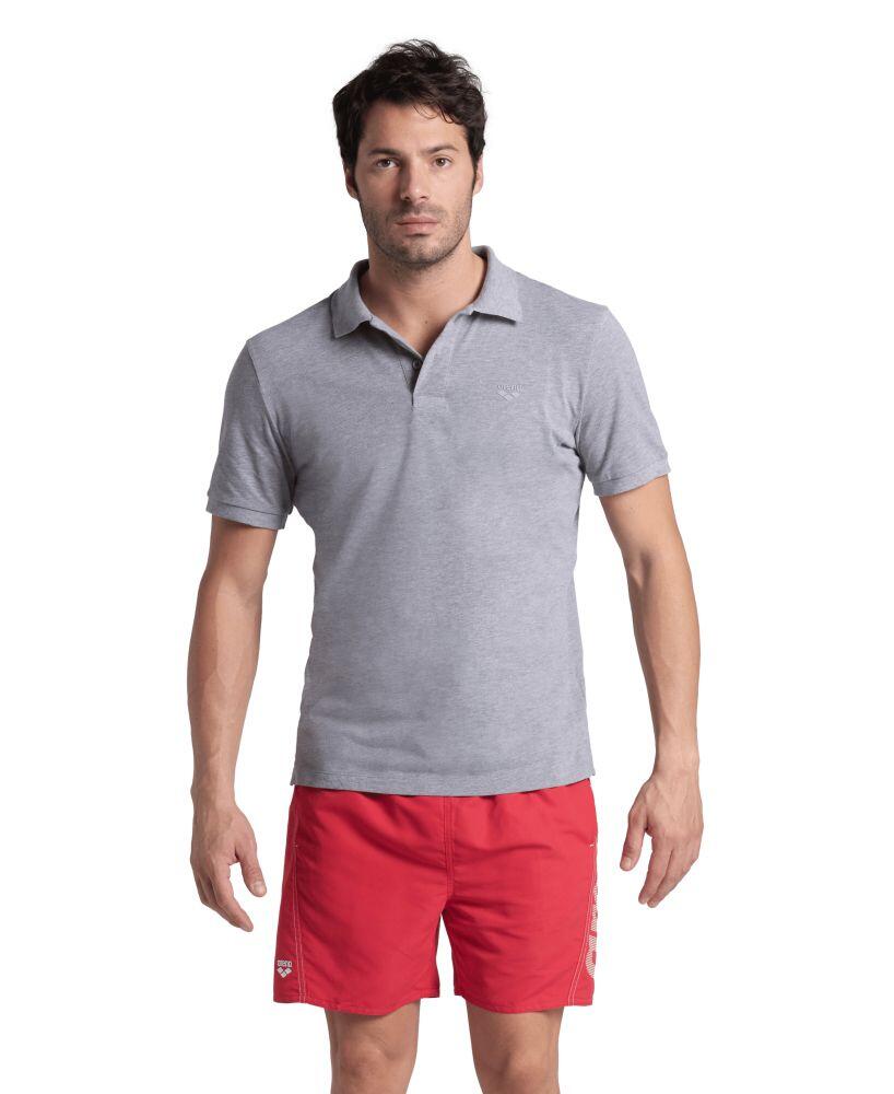 Koszulka męska T-shirt bawełniany polo kołnierzyk Arena Poloshirt