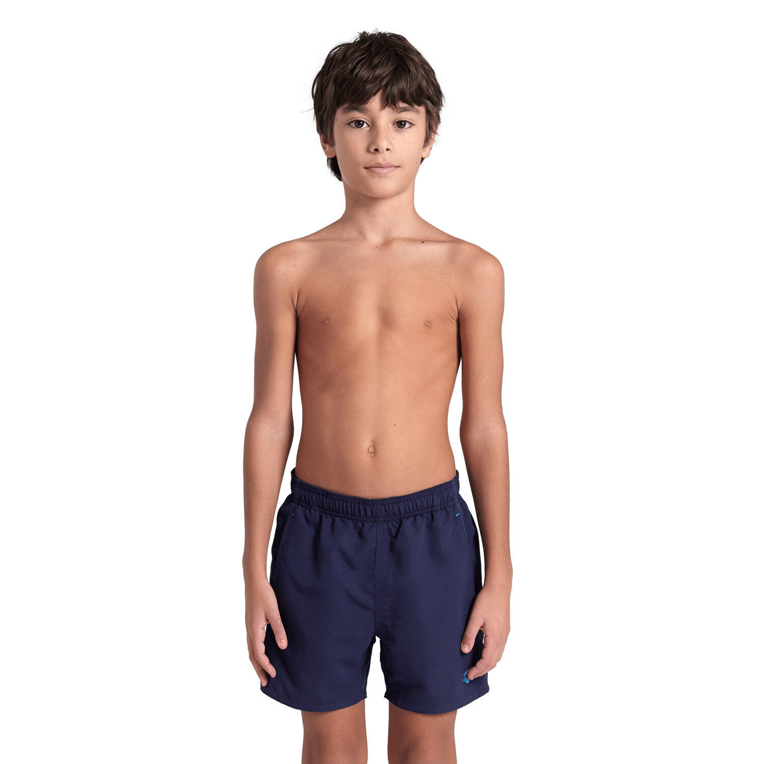 Spodenki kąpielowe chłopięce Arena Beach Boxer Solid R
