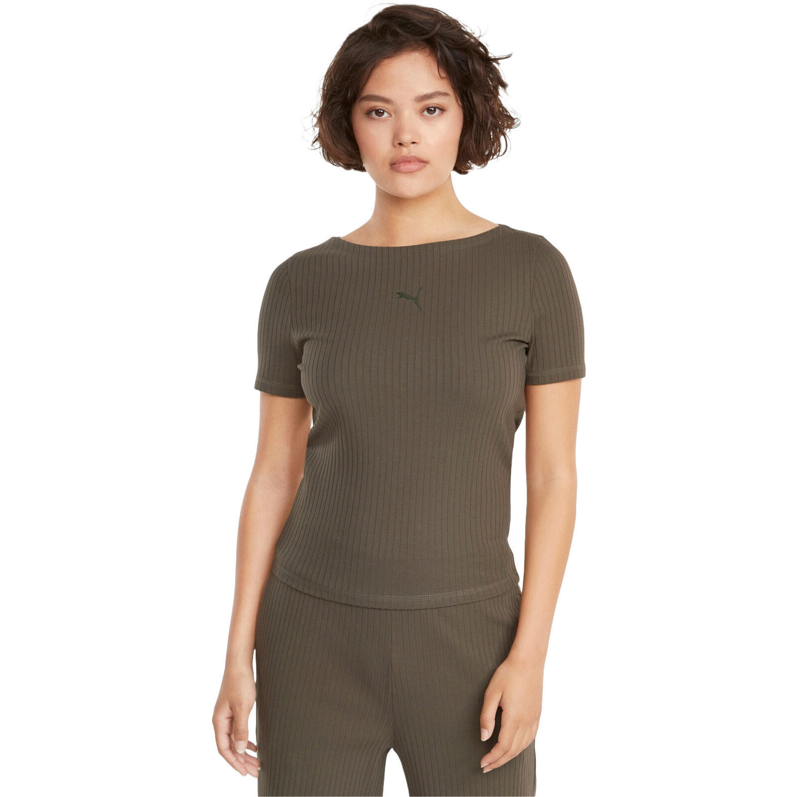 Podkoszulek Puma Ribbed Slim, Kobiety