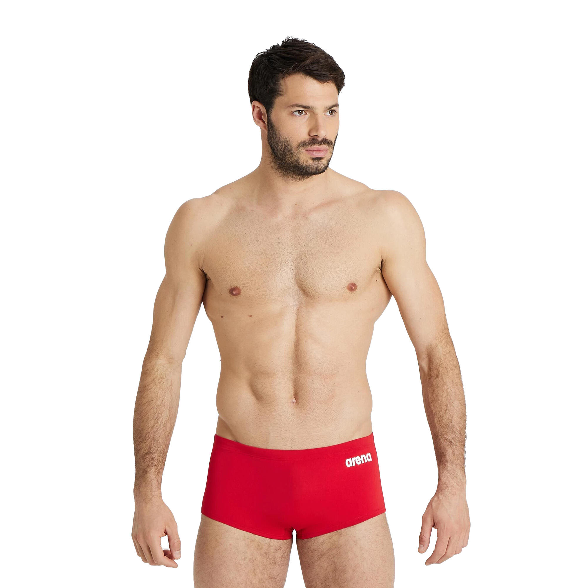 Bokserki kąpielowe męskie arena Team Swim Low Waist Short Solid