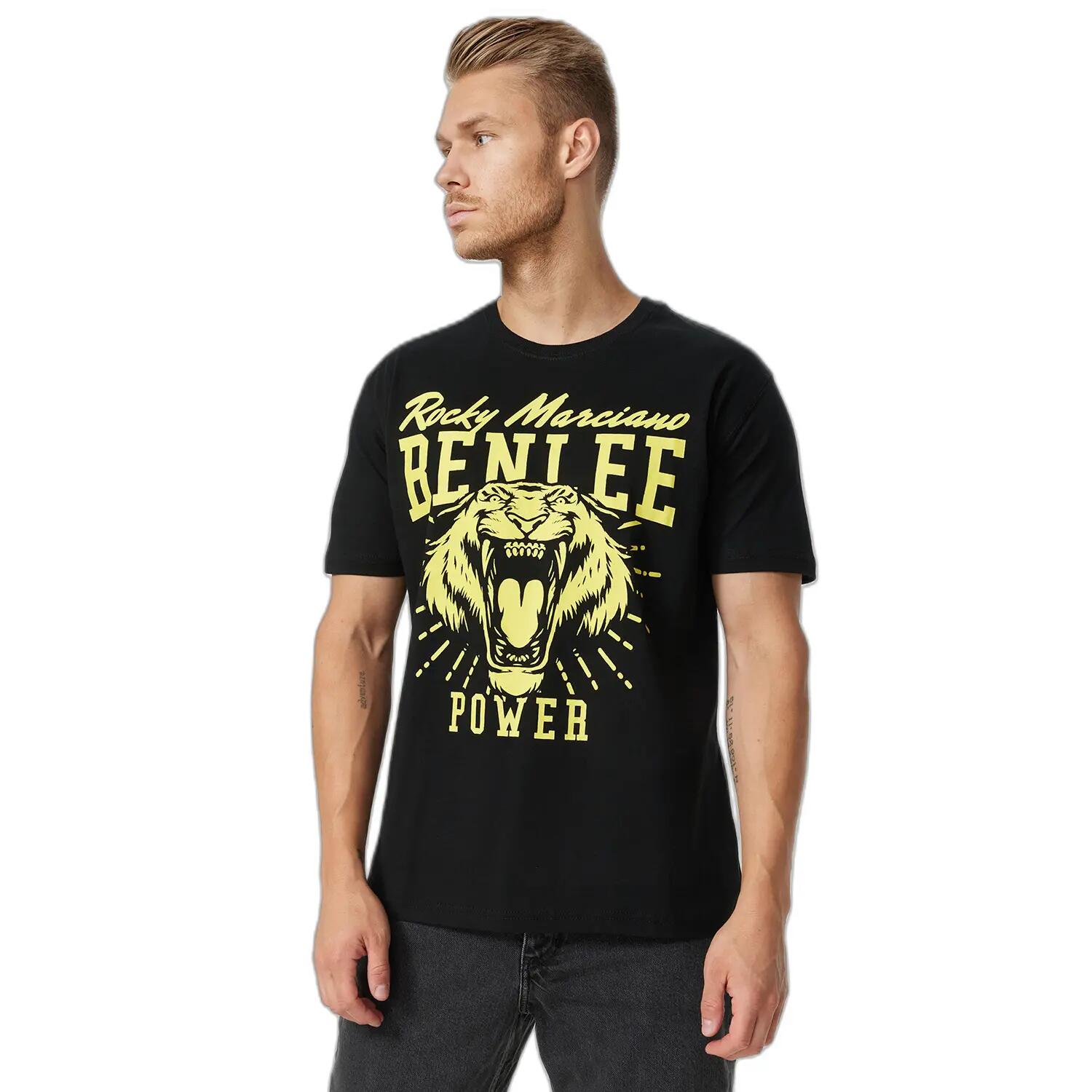 T-shirt o klasycznym kroju Benlee Tigerpower
