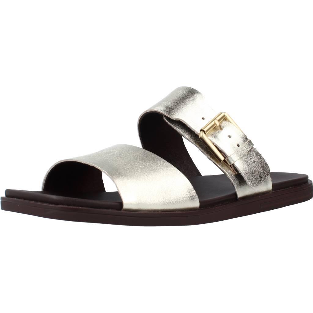 Sandały CLARKS OFRA SLIDE Złoty