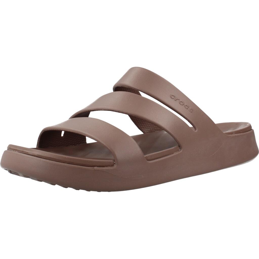 Sandały CROCS 209587C Brązowy