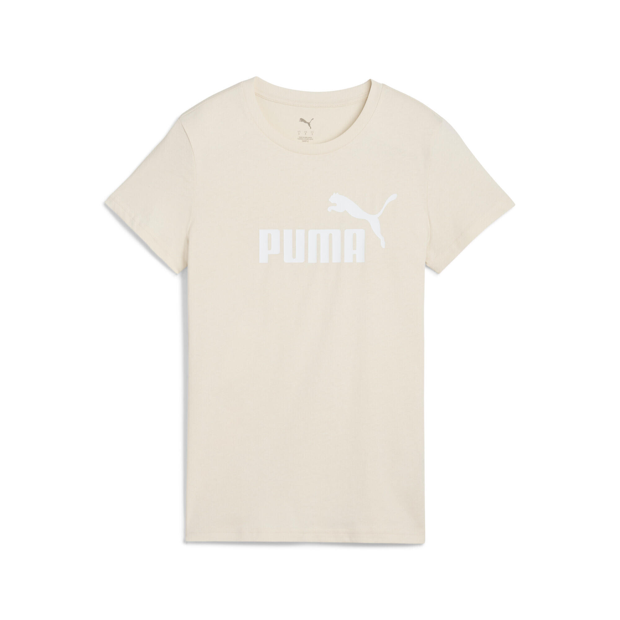 Damska koszulka z logo ESS No. 1 PUMA Alpine Snow White
