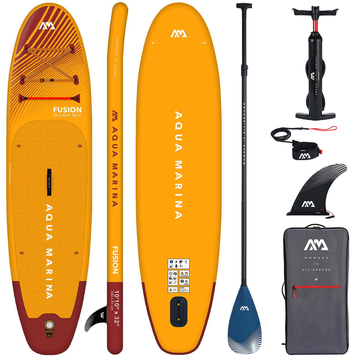 Deska do pływania SUP Aqua Marina Fusion 330 cm BT-23FUP CARBON