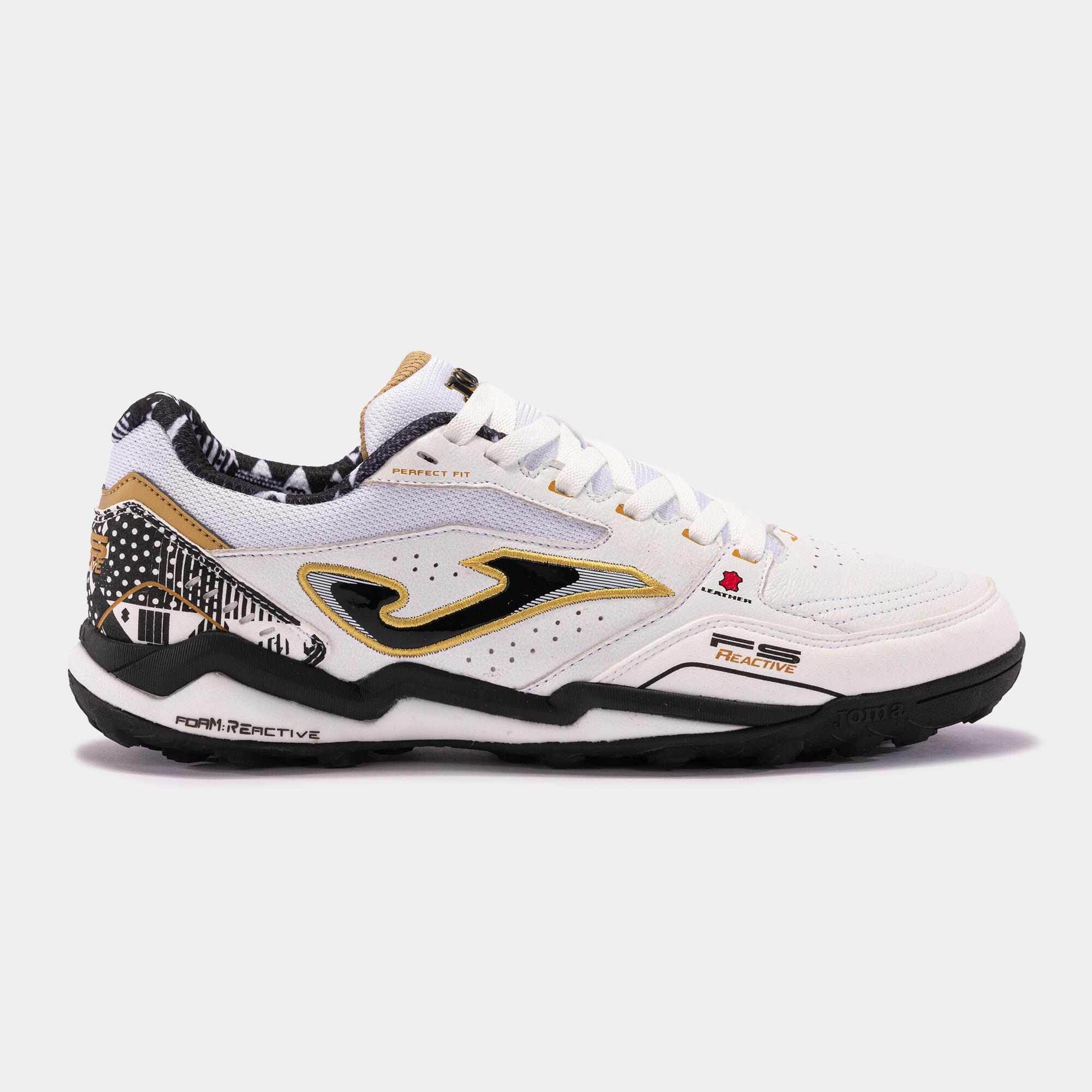 Buty piłkarskie turfy unisex Joma FS Reactive skórzane treningowe na orlik