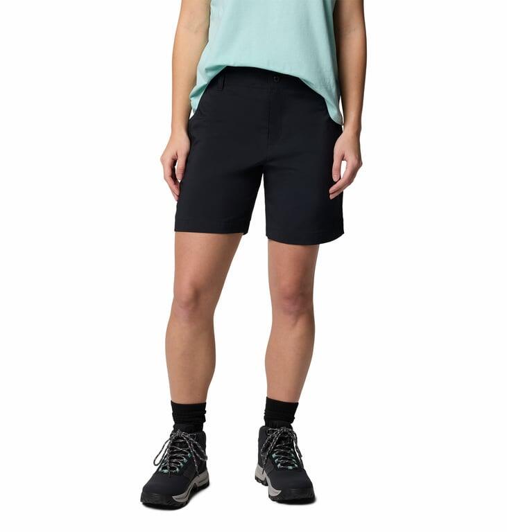 COLUMBIA Spodenki trekkingowe damskie Silver Ridge Utility Short black-14