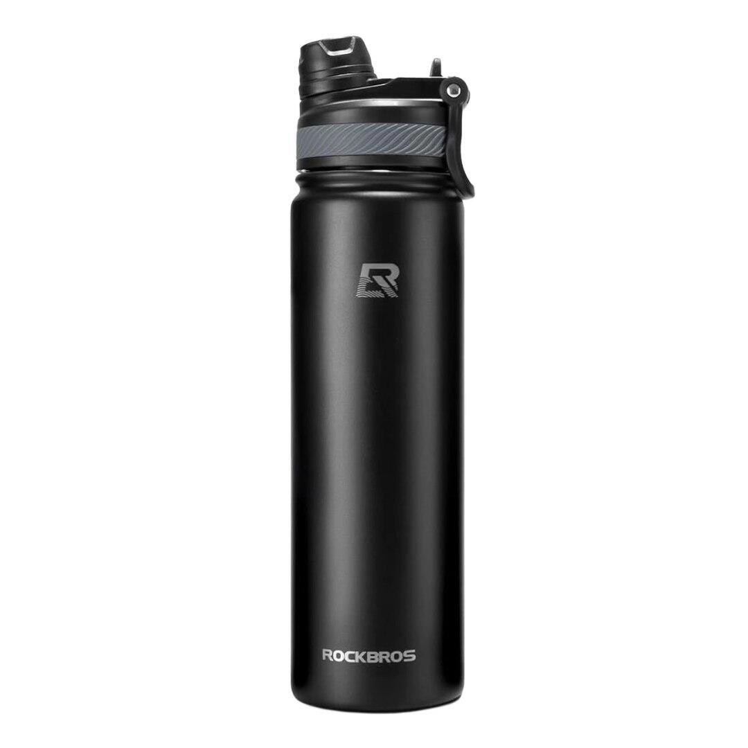 Bidon termiczny sportowy Rockbros 35210029002 czarny 650ml