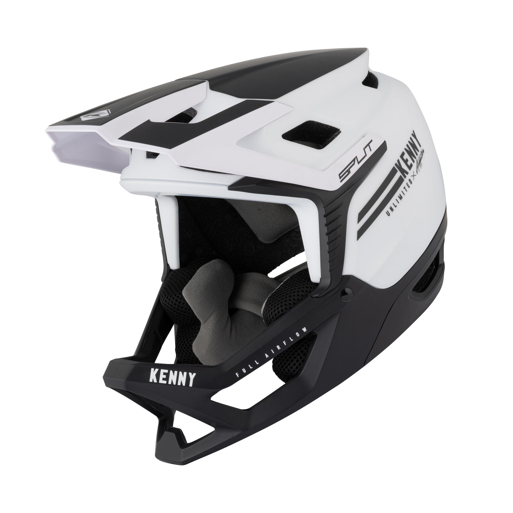 Pełnotwarzowy kask rowerowy Kenny Split