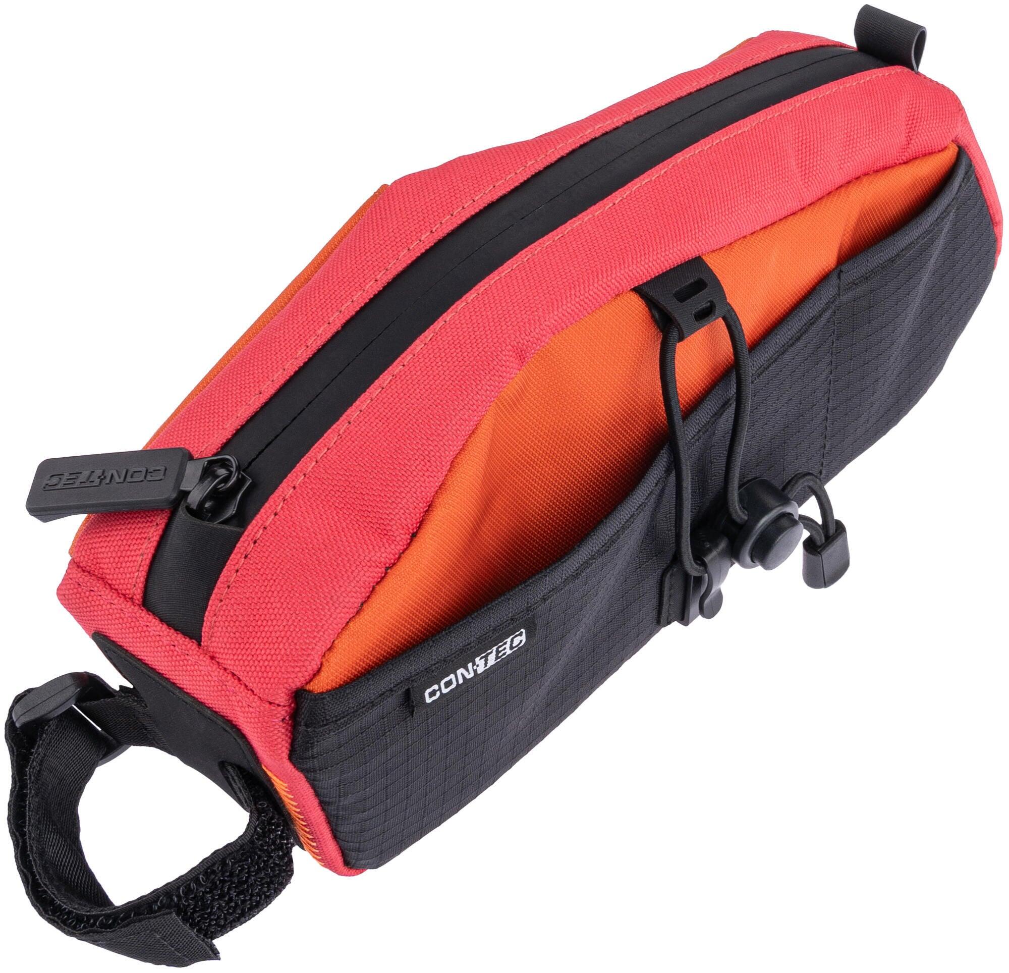 CONTEC Urban Nomad Torba na górną rurę 1,5 l, pomarańczowa.