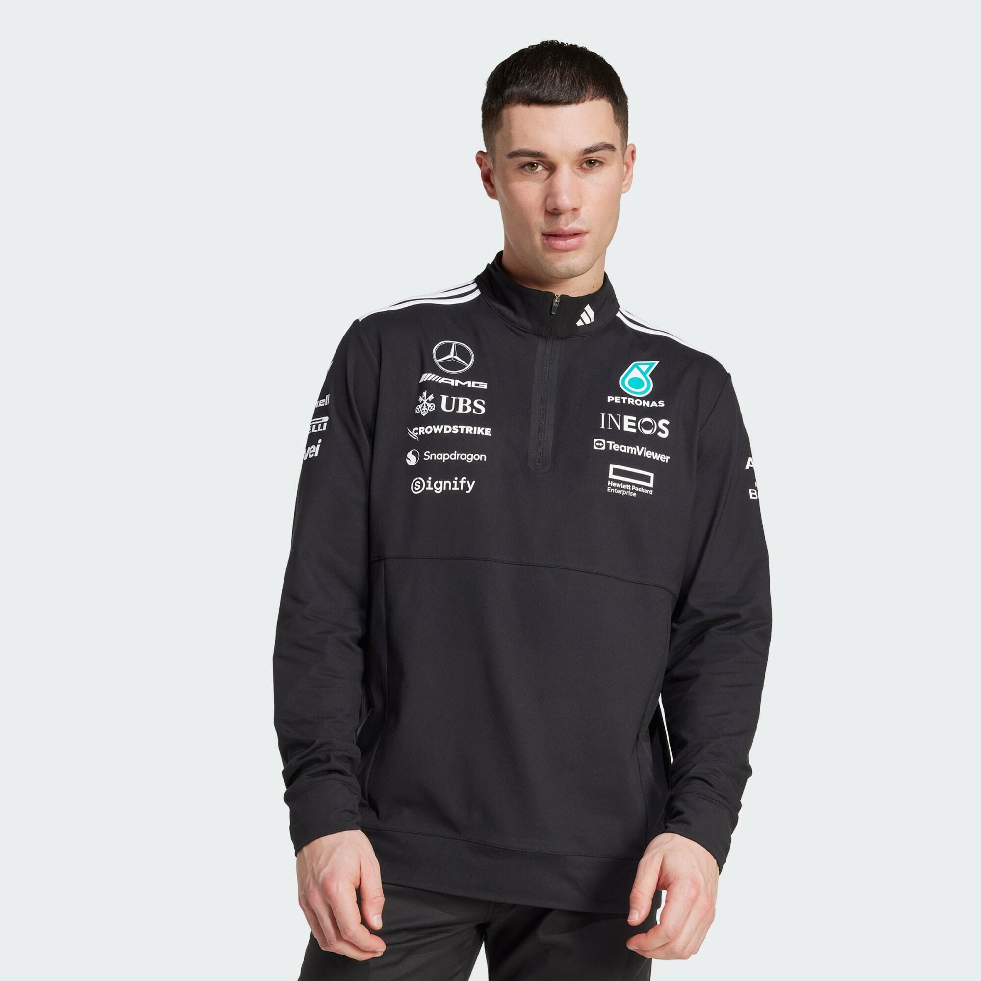 BLUZA MERCEDES - AMG PETRONAS FORMULA ONE TEAM 1/4 ZIP