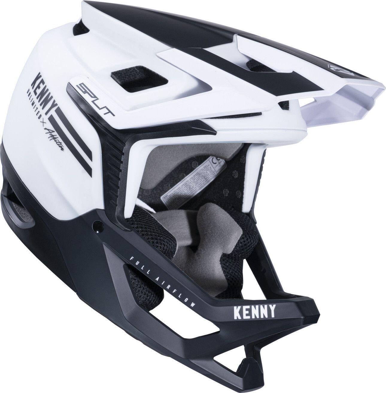 Pełnotwarzowy kask rowerowy Kenny Split