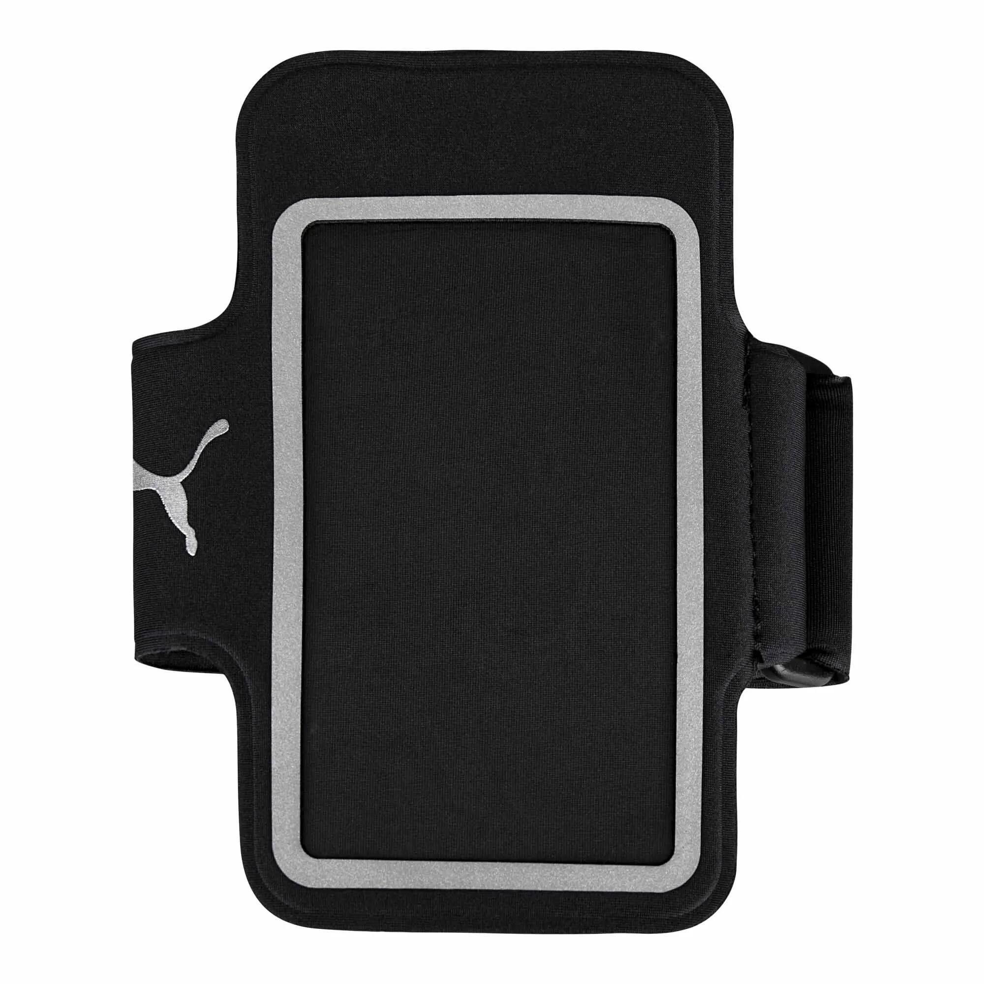 Etui Puma na telefon czarne z kieszeni05 na rami19 i rzepem