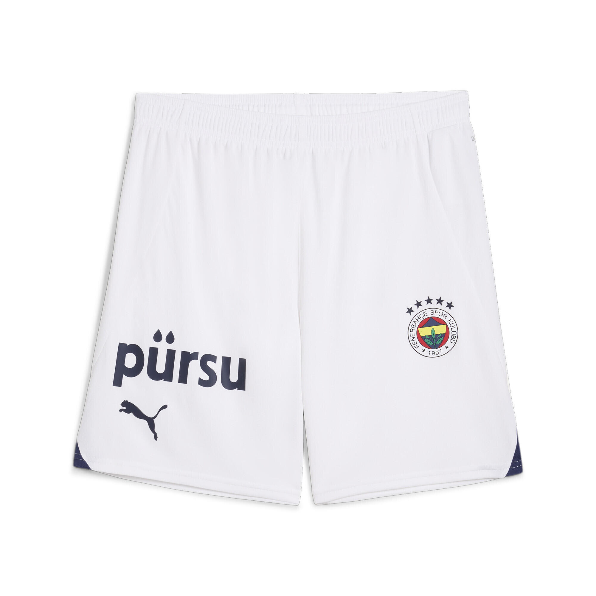 Męskie szorty Fenerbahçe SK 24/25 PUMA White Blue Violet