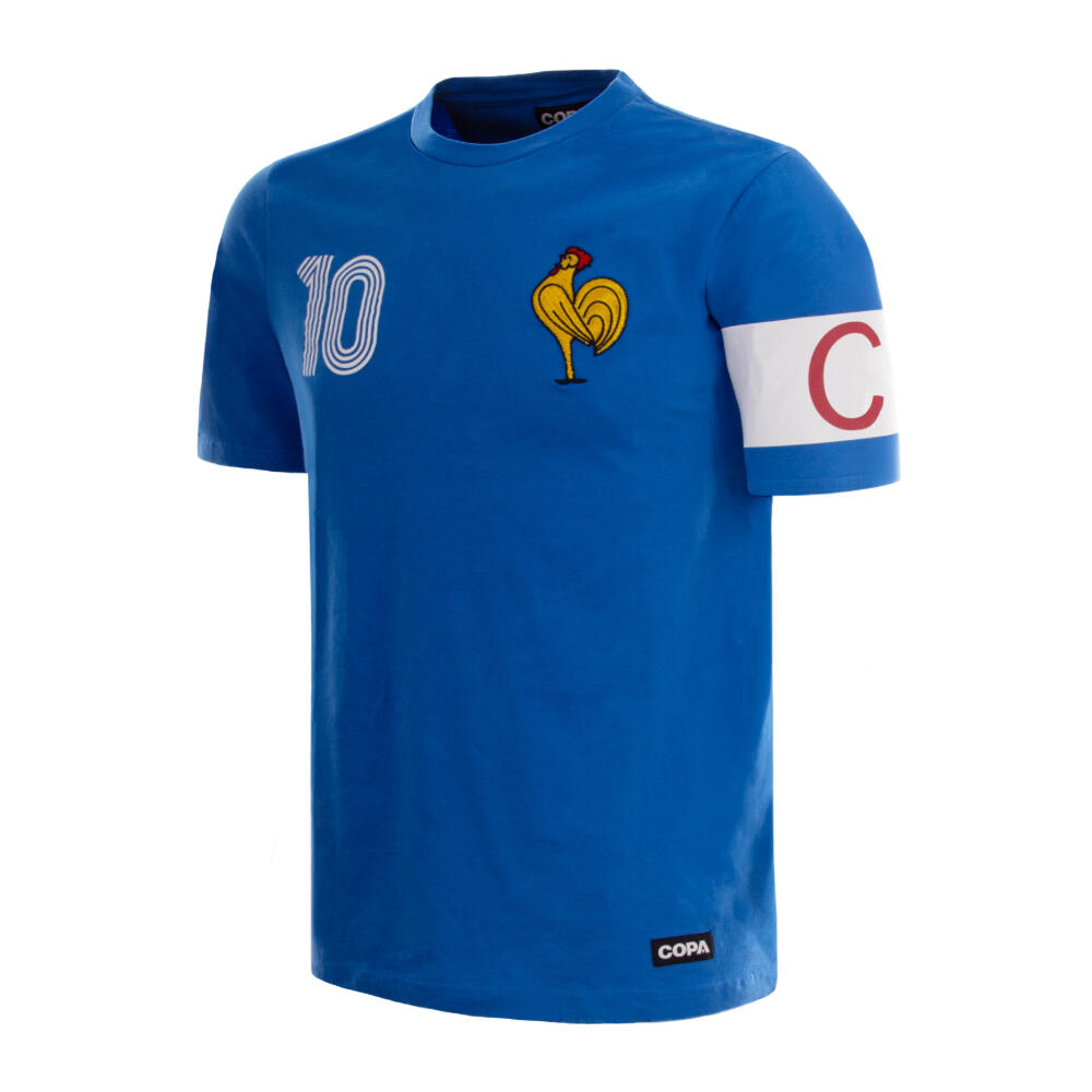 Francja Capitaine - T-shirt - Niebieska – COPA Football