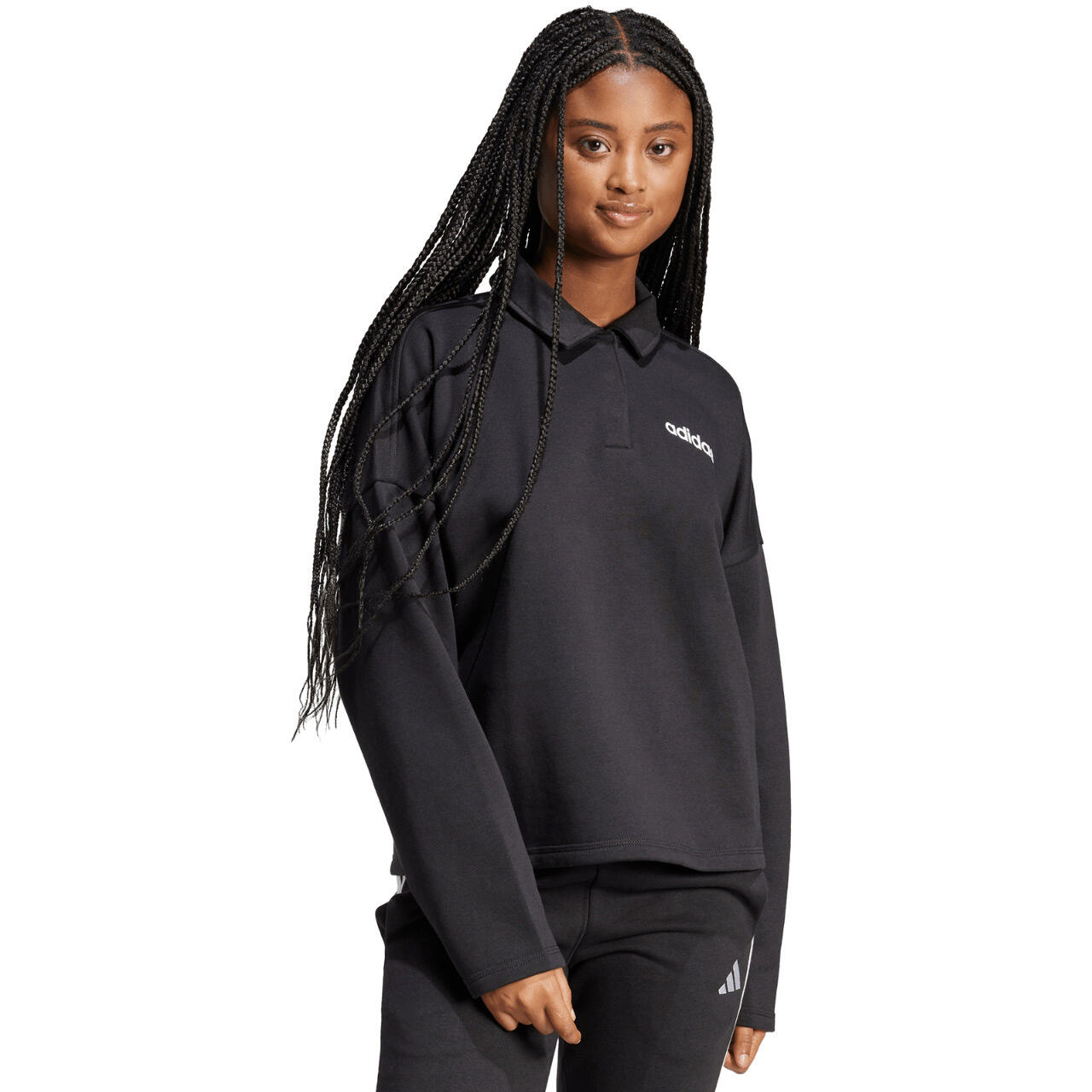 Bluza damska adidas Essentials Linear Polo