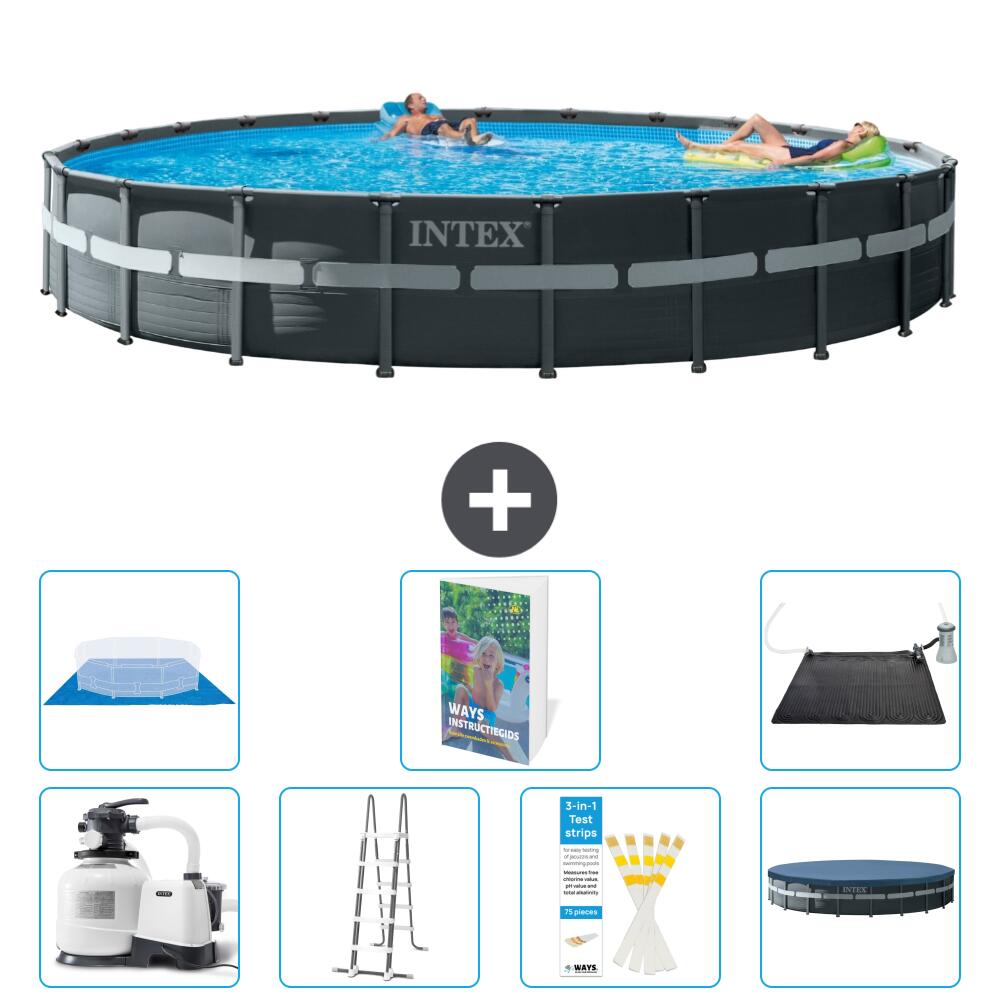 INTEX Basen Ultra XTR Okrągły - 732x132 cm - 8-częściowy S562