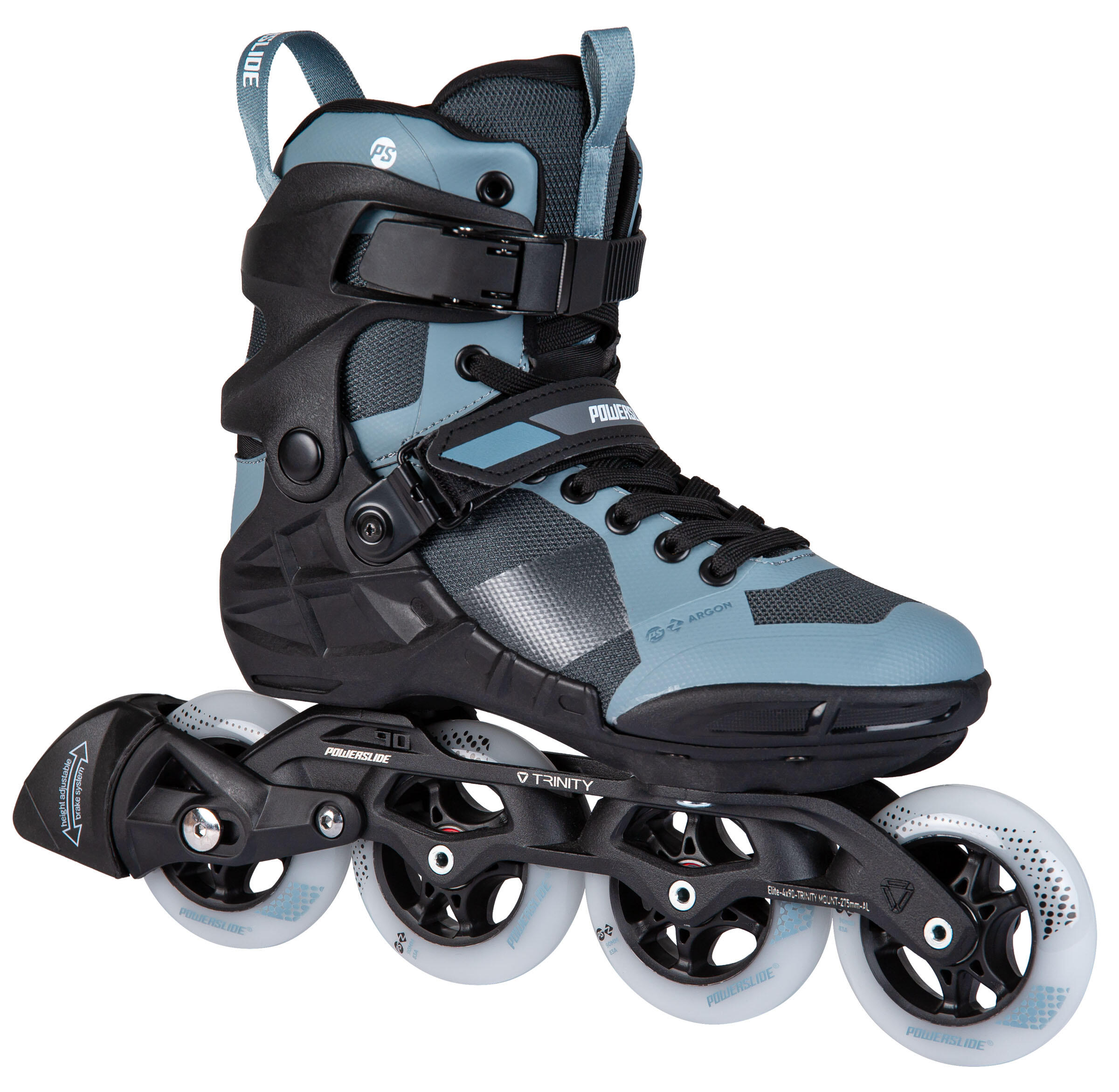 Rolki Powerslide Phuzion Argon Gray 90