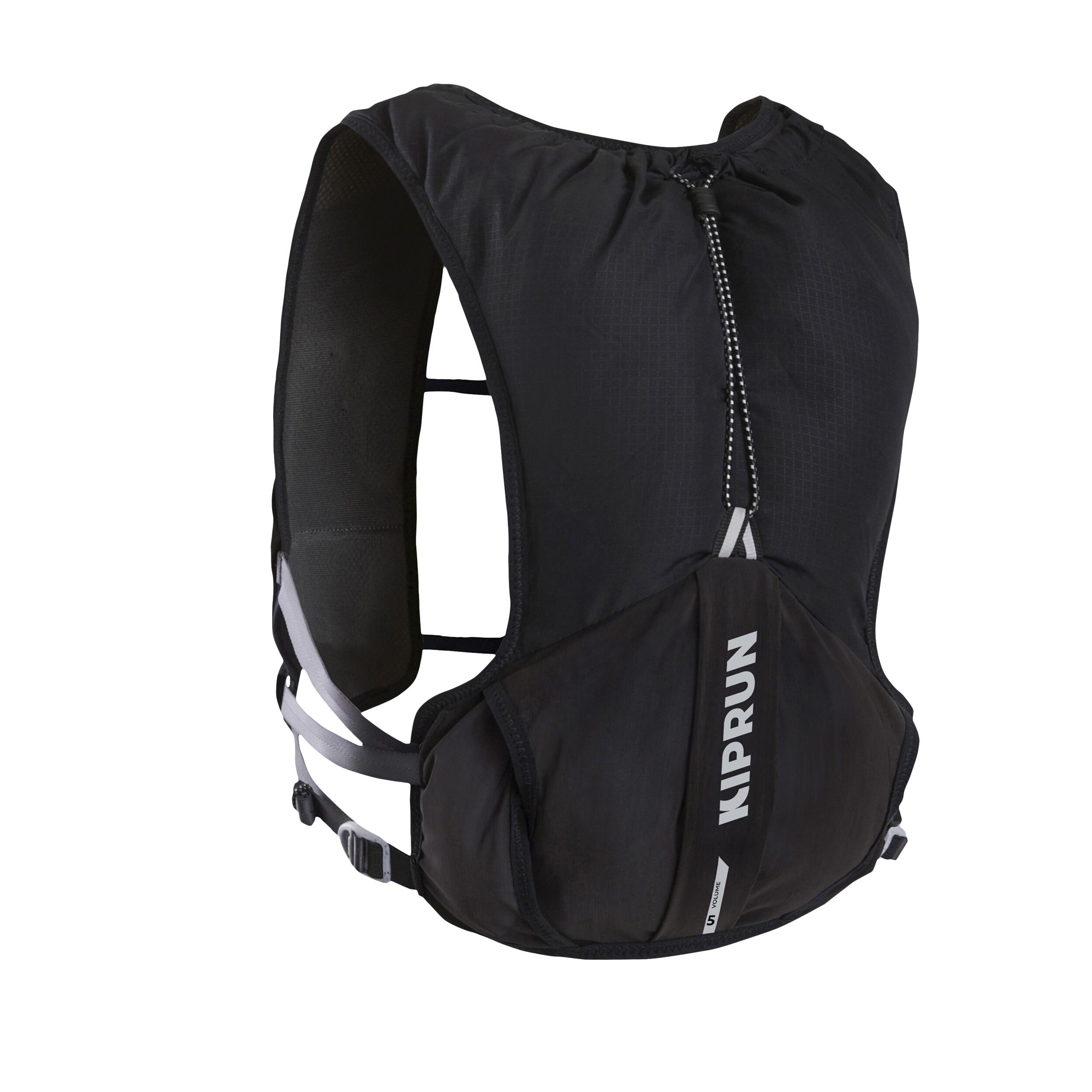 Plecak do biegania w terenie unisex Kiprun 500 5 litrów z bukłakiem 1 l