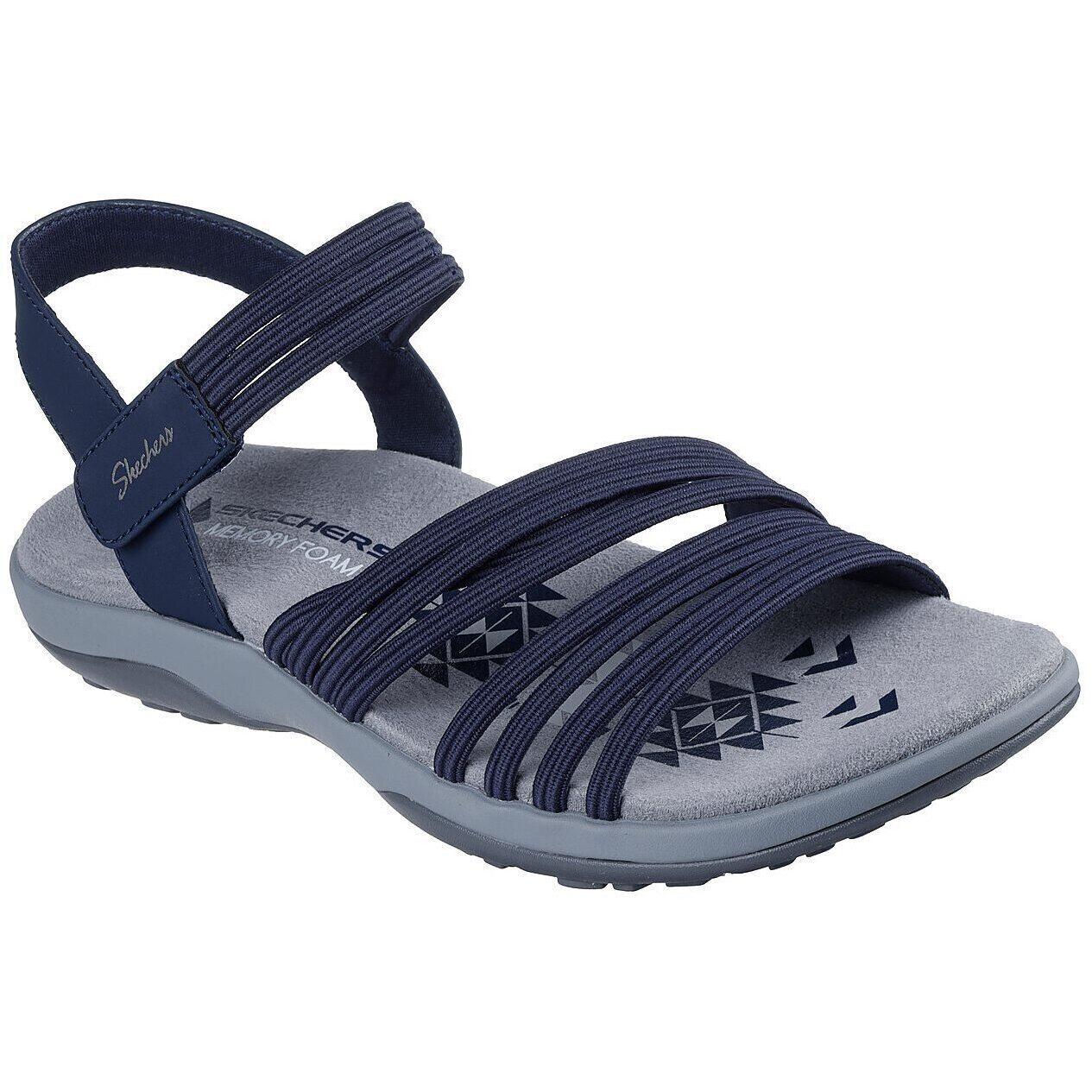 Sandały damskie Skechers Reggae Slim Coffee