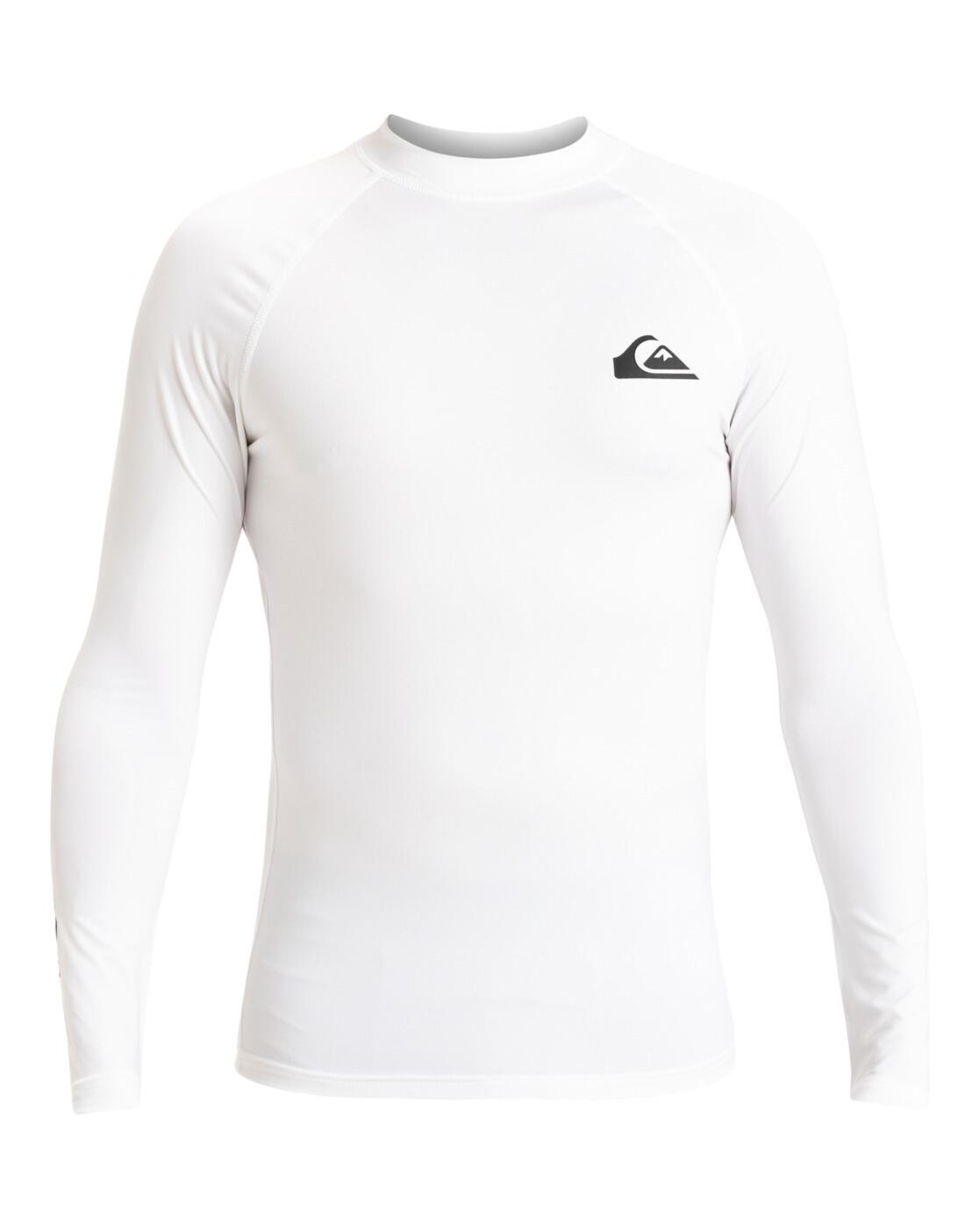 Koszulka długi rękaw Quiksilver Everyday LS Rashguard UPF 50 White WBB0