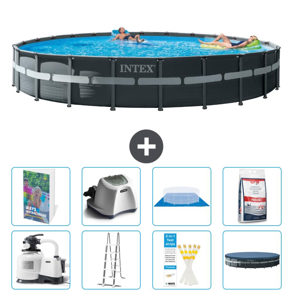 INTEX Basen Ultra XTR Okrągły - 732x132 cm - 9-częściowy S649