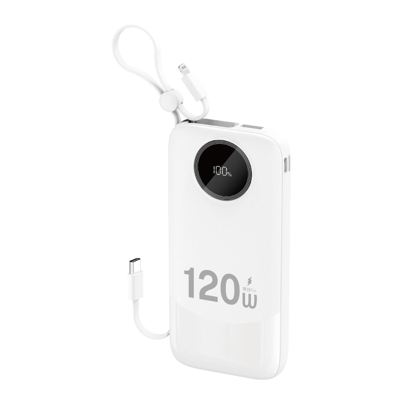 Powerbank Dudao k13 10000mAh z wbudowanym kablem