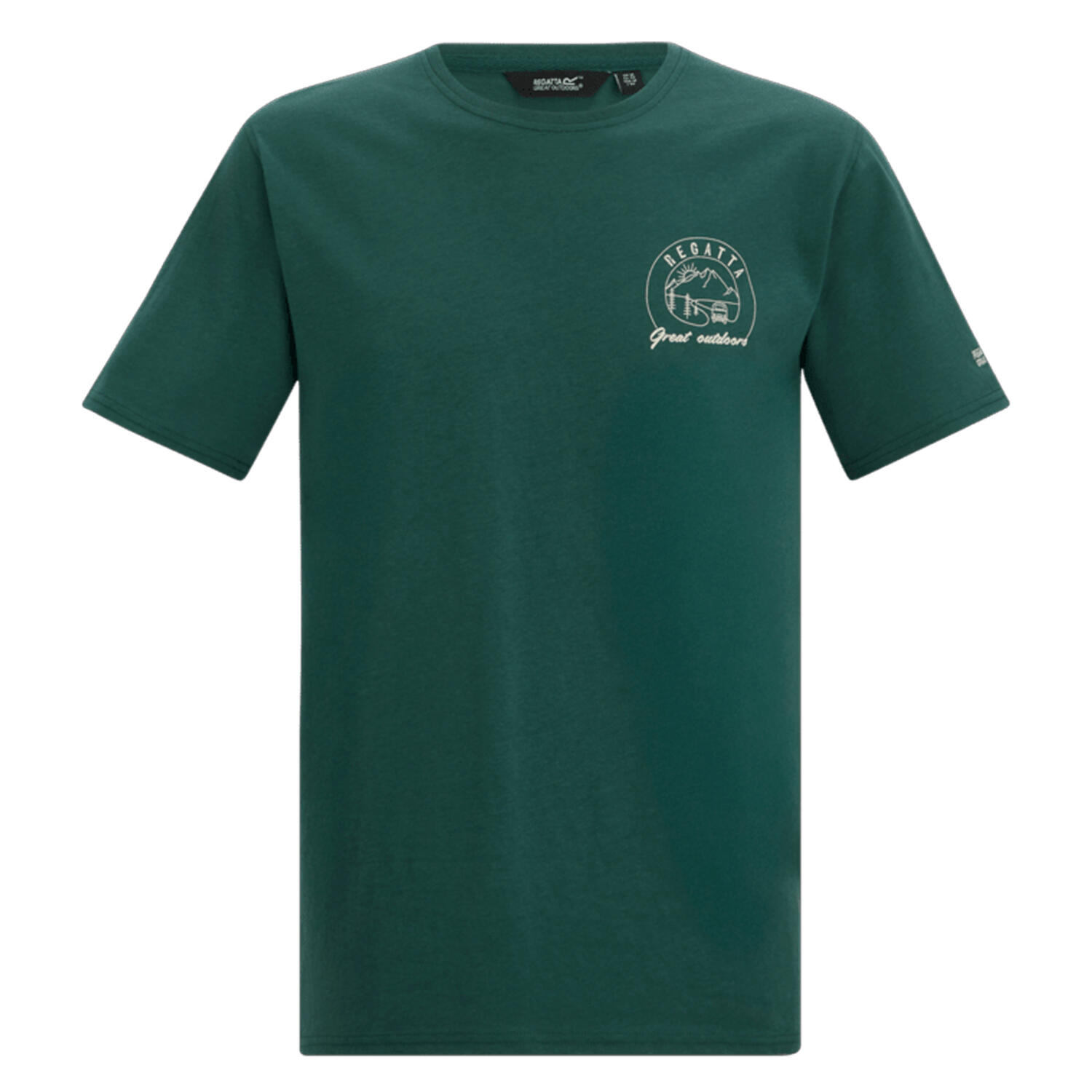 T-shirt Męski Z Motywem Wschodu Słońca Cline IX