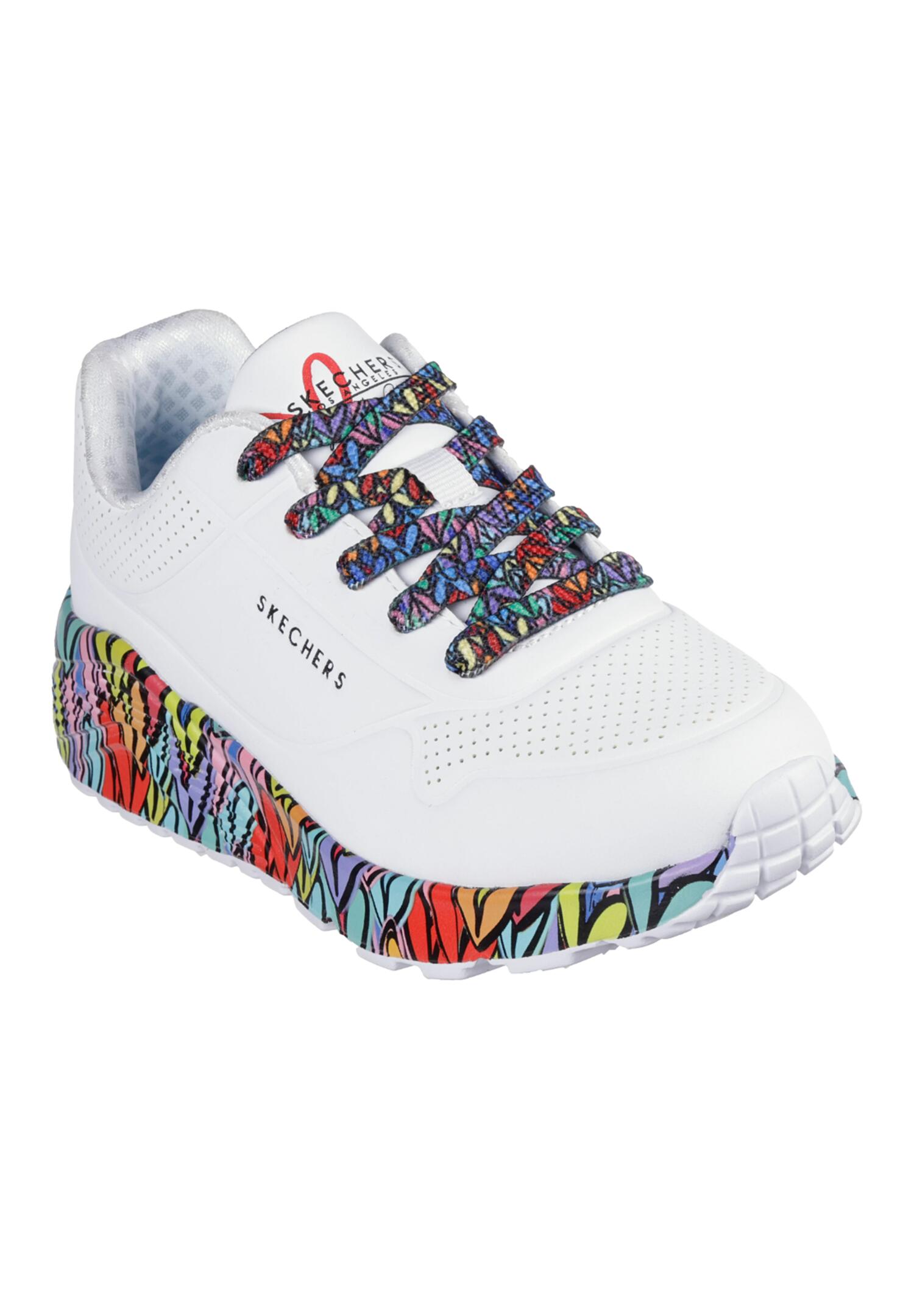 Buty SKECHERS UNO LITESUBTLE LOVE Biały