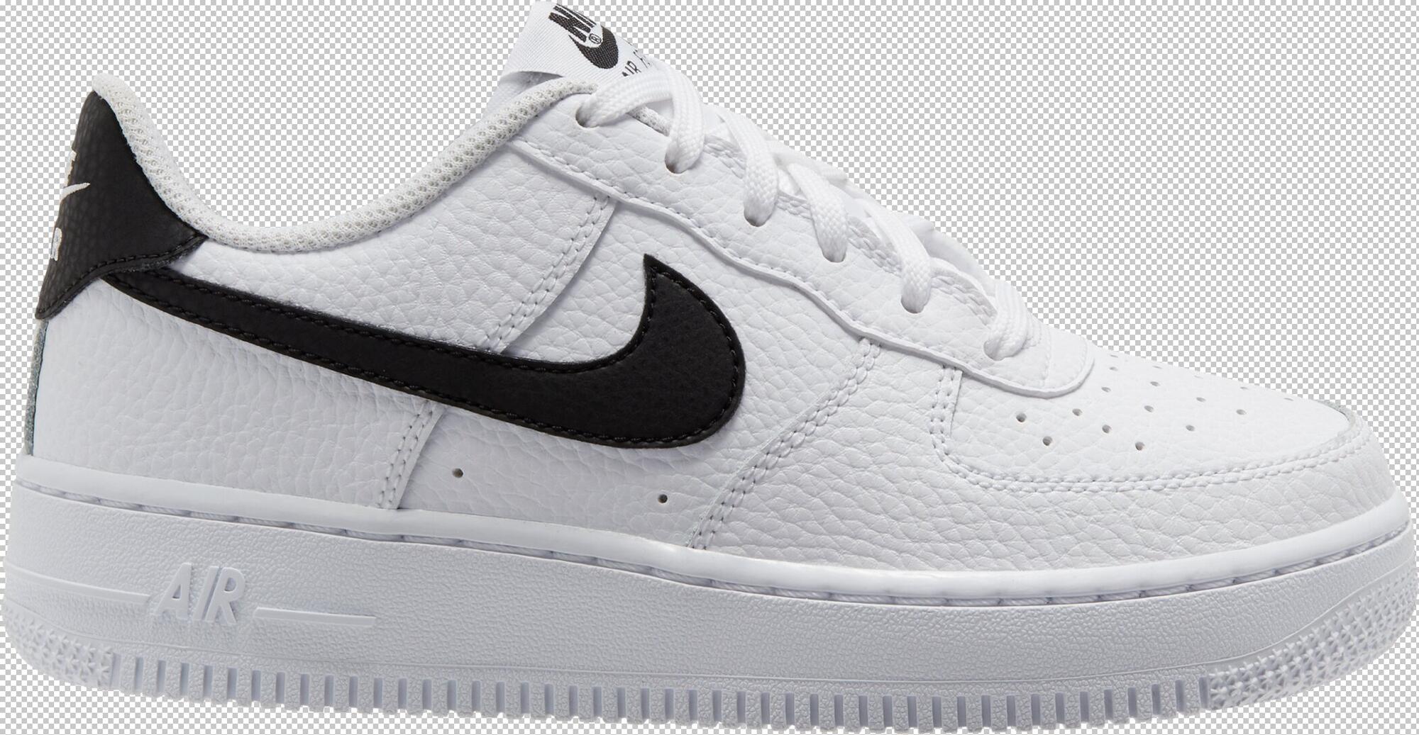 Buty sportowe Nike Air Force 1 Low Junior białe sneakersy trampki (CT3839-100)