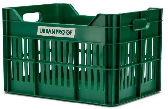 Skrzynka rowerowa UrbanProof 30L z recyklingu zielona