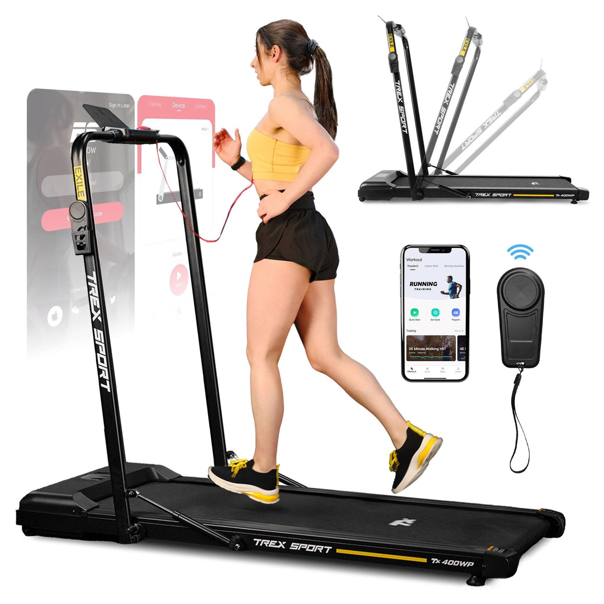 Bieżnia składana domowa Trex Sport EXILE WALK 6km/h WalkingPad z pilotem