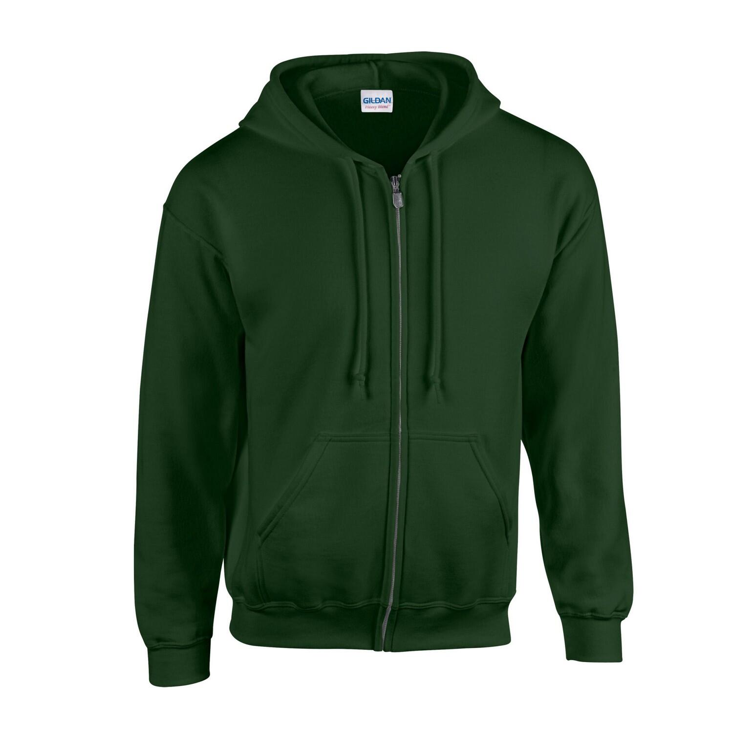 Bluza Z Kapturem Dla Dorosłych Unisex Heavy Blend Full Zip