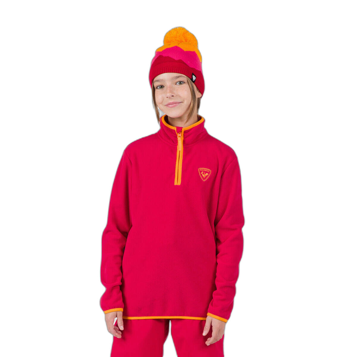 Polar dziecięcy 1/2 zip Rossignol Strawpile