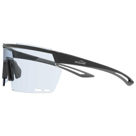 Okulary do jazdy nocnej - RL003N - Czarno-szare - niebieskie soczewki