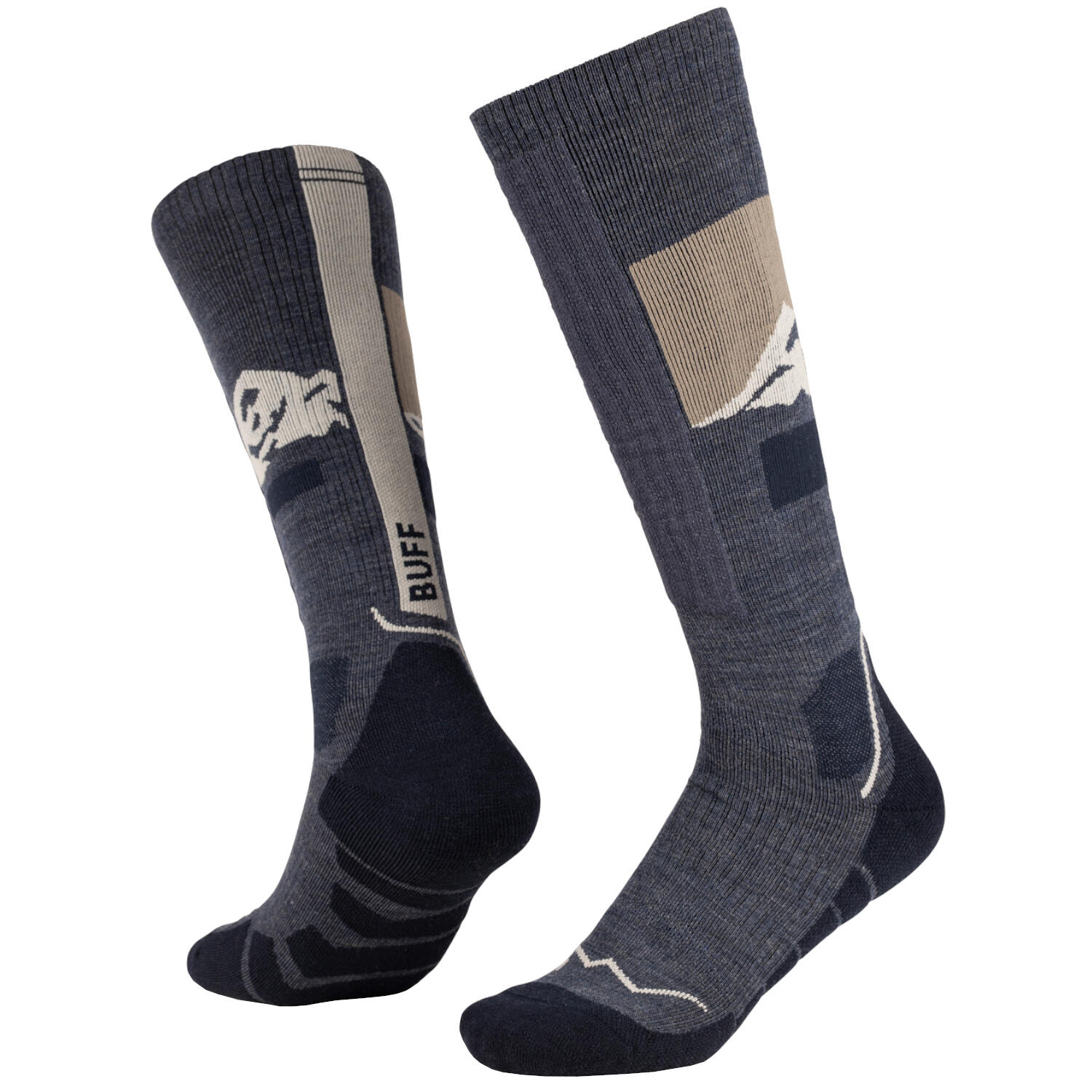 Skarpetki sportowe dla dorosłych Merino Heavyweight Over The Calf Socks